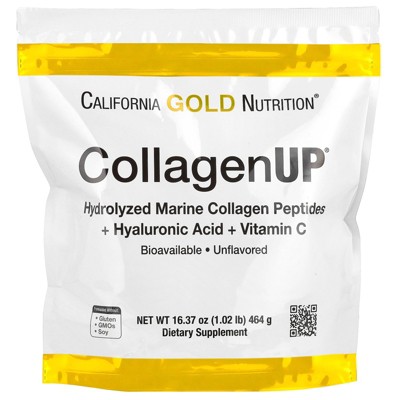Collagen Peptides Powder with Hyaluronic Acid, Support for Healthy Hair, Skin, Nails, Joints and Bones, Non-GMO, Gluten and Dairy Free, Unflavored,