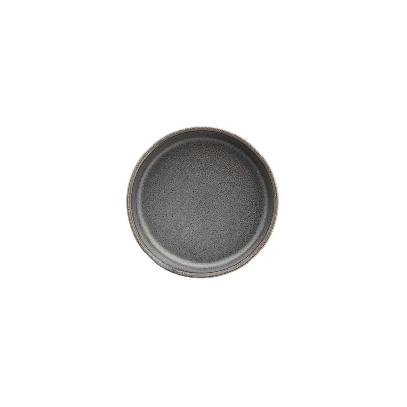 Fortessa Tableware Solutions 16pc Ceramic Sound Thunder Dinnerware Set Gray, 3 of 12