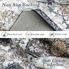 Coucheta Washable Area Rug Vintage Design Non-Slip Stain Resistant Soft Living Room Rug, Multi-Color & Size - 4 of 4