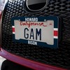 Howard University Stripes License Plate Tag Frame - 3 of 4