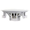 PYLE PWRC82 Dual 400 Watt 8 Inch 2 Way Indoor or Outdoor Waterproof Ceiling Woofer Speaker System with 8 Ohm Impedance, White (2 Pack) - 4 of 4