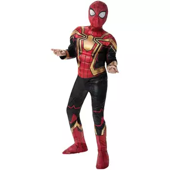 Jazwares Men's Iron Spider-man Qualux Costume - Size X Large - Red : Target