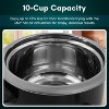Elite Cuisine 10 Cup Rice Cooker with 304 Stainless-Steel Inner Pot - 3 of 4