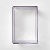 Medium Bathroom Organizer Bin With Handles Clear - Brightroom