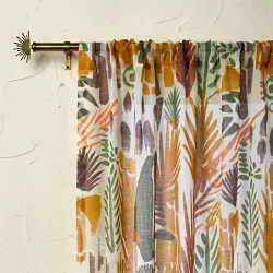 1pc Sheer Burnout Window Curtain Panel - Opalhouse™ designed with Jungalow™