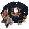 Simply Sage Market Women's Graphic Sweatshirt  Cactus Western Santa - 3 of 4