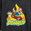 Women's - Disney - The Donald Lightweight French Terry Wide Neck Long Sleeve Shirt - 2 of 4