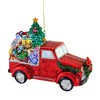 4.5 Inch Holiday Pick Up Truck Vehicle Country Christmas Tree Tree Ornaments - 3 of 3