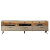 TV Stand LED Entertainment Center with Storage Modern LED Media Console Tables - 3 of 4