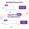 ComfyBumpy Bed Rail for Toddlers, Toddler Bed Rails for Twin, Full & Toddler Bed Size,  Baby Bed Side Rail for Kids - 2 of 4