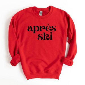 Simply Sage Market Women's Graphic Sweatshirt Apres Ski - 1 of 3