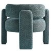NicBex Boucle Fabric Accent Chair,Upholstered Living Room Chairs with Mid-Height Ring Backrest,Modern Armchair,Accent Chairs for Living Room - 4 of 4