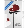 Trends International Disney Beauty and the Beast (1991) - Rose Silhouette Unframed Wall Poster Prints - 3 of 4