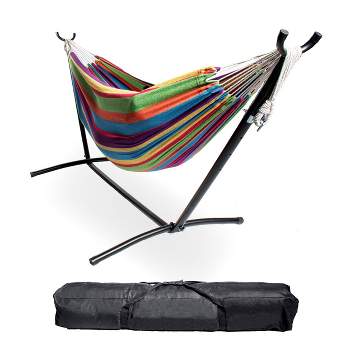 Two Person Hammock with Stand - Backyard Expressions
