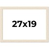 PosterPalooza | 27x19 Wide Barnwood Picture Frame, UV Acrylic, 6 Finishes - Grey, Brown, White, and Black - 2 of 4
