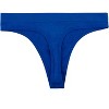 Balanced Tech Women's Seamless Thong Panties 6-Pack - Tropical Bliss - X-Small - 2 of 2