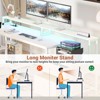 Aheaplus L-Shaped Computer Desk with Drawers and Monitor Shelf - 4 of 4