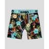 PSD Men's Floral Print Boxer Briefs 2pk - Green/Light Aqua Blue/Black - 2 of 4
