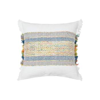 carol & frank 22" x 22" Ashley Multicolored Throw Pillow