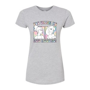 Women's - Disney - You Think We Need Rescuing Fitted Graphic T-Shirt - 1 of 2