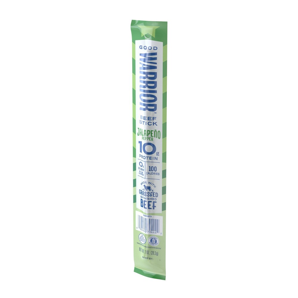 Good Warrior Jalapeño Pepper Beef Meat Sticks​ - 1oz