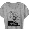 Women's - Star Wars - Xwing Concept Short Sleeve Graphic T-Shirt - 2 of 4