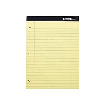 MyOfficeInnovations Notepads 8.5" x 11.75" Wide Yellow 100 Sh./Pad 6 Pads/PK 478871