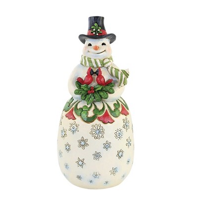 Jim Shore 8.5 Inch Winter Joy In Hand & Heart Heartwood Creek Figurines