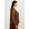 June + Vie by Roaman's Women's Plus Size Button-Sleeve Cardigan - 4 of 4