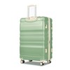 3-Piece Lightweight ABS Luggage Set with TSA Lock, Expandable Design & -Resistant Finish – 20", 24", 28" Travel Suitcases - 3 of 4