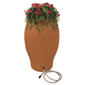 Emsco 60 gallon Stoneware Urn Rain Barrel Terracotta - 1 of 1