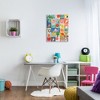 Stupell Industries Patchwork Style Alphabet Playful Kid's ABC Letters, 24" x 30" - 2 of 4