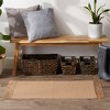 Design Imports Classic Ribbed Fringe - Stone 2 X 3 Ft - 2 of 4