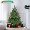NicBex 4.5ft Artificial Christmas Tree Hinged Full Tree with 663 Branch Tips and Metal Stand for Indoor Decor - 3 of 4