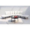 Mshliw Outdoor Patio Furniture Set - 6-Piece Modular Sectional Sofa with Coffee Table, Cushion–  Patio Seating for Garden, Backyard, Deck, Porch - 4 of 4