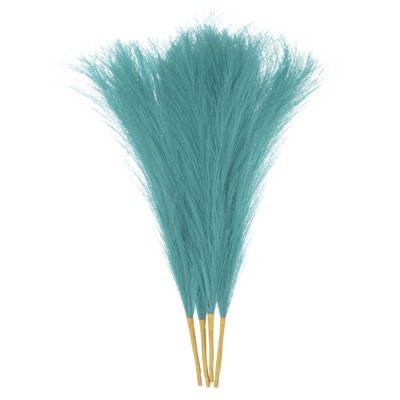 Unique Bargains Home Artificial Decoration Dried Plants 4 Pcs