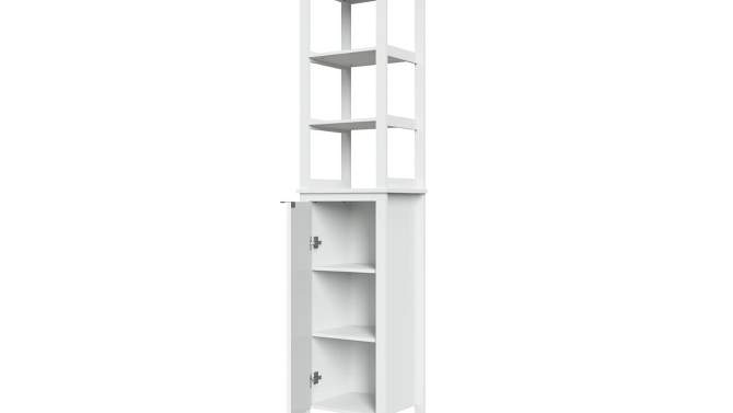 Madison Collection Linen Tower with Open Shelves - RiverRidge Home, 2 of 15, play video