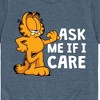 Boys' - Garfield - Ask Me If I Care Short Sleeve Graphic T-Shirt - 2 of 4