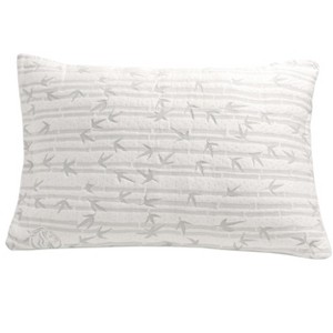 HomeRoots Rayon With Bamboo Memory Foam Firm Queen Size Bed Pillow - 1 of 4