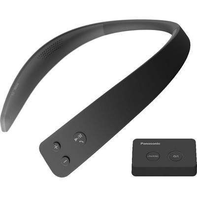 Panasonic WN10 Wireless Wearable TV Neck Speaker Bluetooth w/ Built-in Microphone