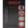 Coucheta 2000LBS Power Cage for Home Gym with Pulley Cable System, Multi-Functional Squat Rack with LAT Pulldown & Attachments for Full-Body - 4 of 4