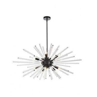 Elegant Lighting Sienna 10 - Light Pendant in  Black