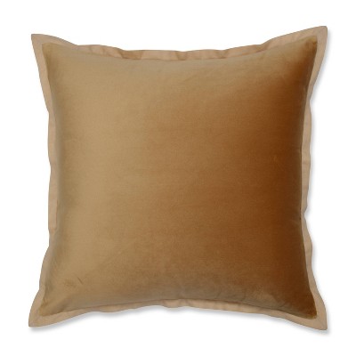 18"x18" Velvet Flange Square Throw Pillow - Pillow Perfect