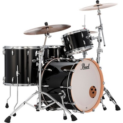 Pearl Professional Maple 3-Piece Shell Pack With 22" Bass Drum Piano Black