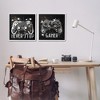 Stupell Industries Never Stop Modern Gamer 2pc Framed Giclee Art Set, White, 17" x 17" - 2 of 4