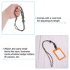 Unique Bargains Key Whistle Badge Holder Wrist Lanyard with Sling Clip 4 Pcs - 4 of 4