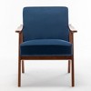 NicBex Accent Chair Modern Living Room Chair with Solid Wood Frame Lounge Chair for Bedroom, Reading Room - 2 of 4