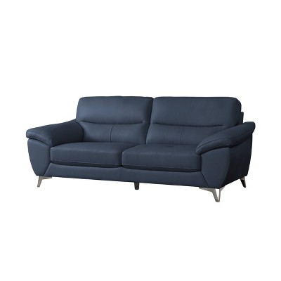 Valier Top Grain Leather Sofa - Abbyson 