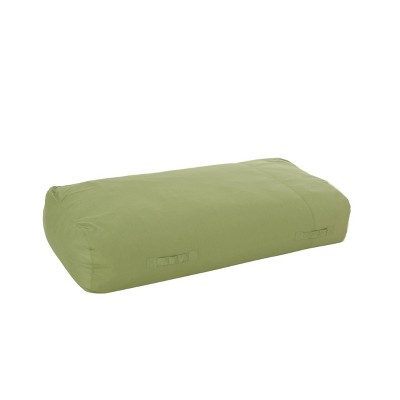 Caspio Lounger Bean Bag Green - Christopher Knight Home: Upholstered ...