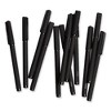 U Brands Catalina Soft Touch Porous Point Pen, Stick, Fine 0.7 mm, Black Ink, Black Barrel, Dozen - 4 of 4